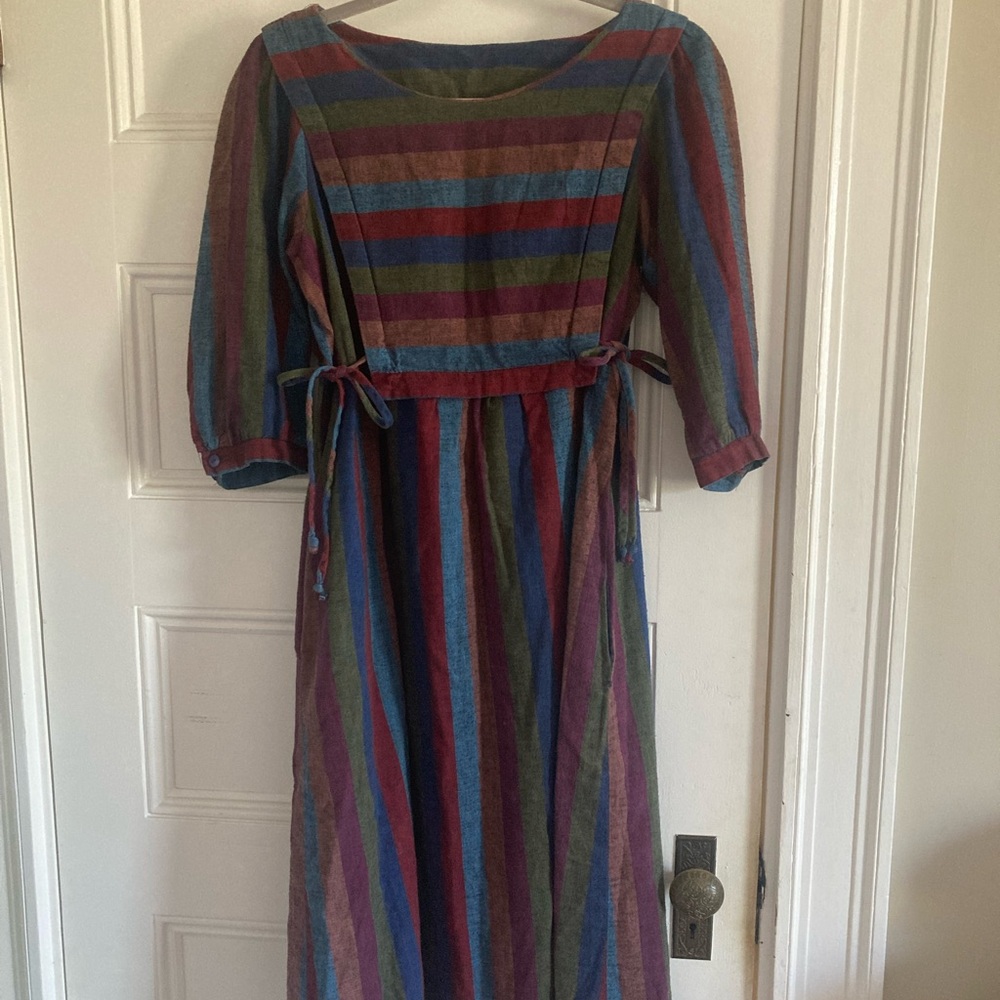 Striped Multicolor Dress